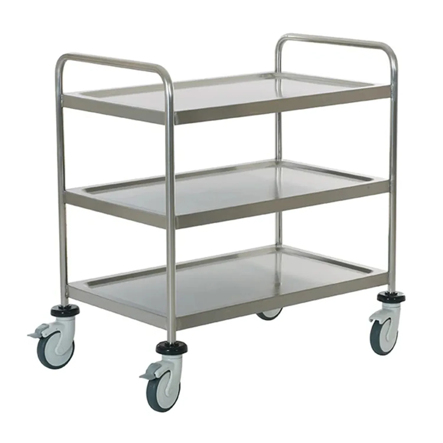 3-Shelf Stainless Steel Instrument Trolley SST 02