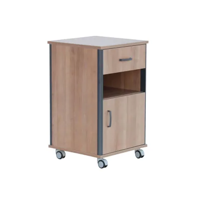 Aluminium-Corner Bedside Cabinet BSC 332