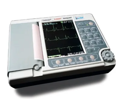 EKG Cihazı Karditek E-1200RT (12 Kanal, Monitörlü, Yorumlu)