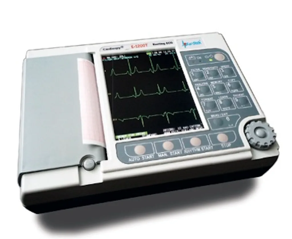 ECG Machine Karditek E-1200RT (12-Channel, with Display, Interpretive)