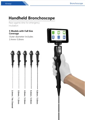 El Tipi Bronkoskop Sistemi Binotech