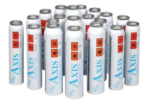 Etilen Oksit Alüminyum Kartuşlar Axis