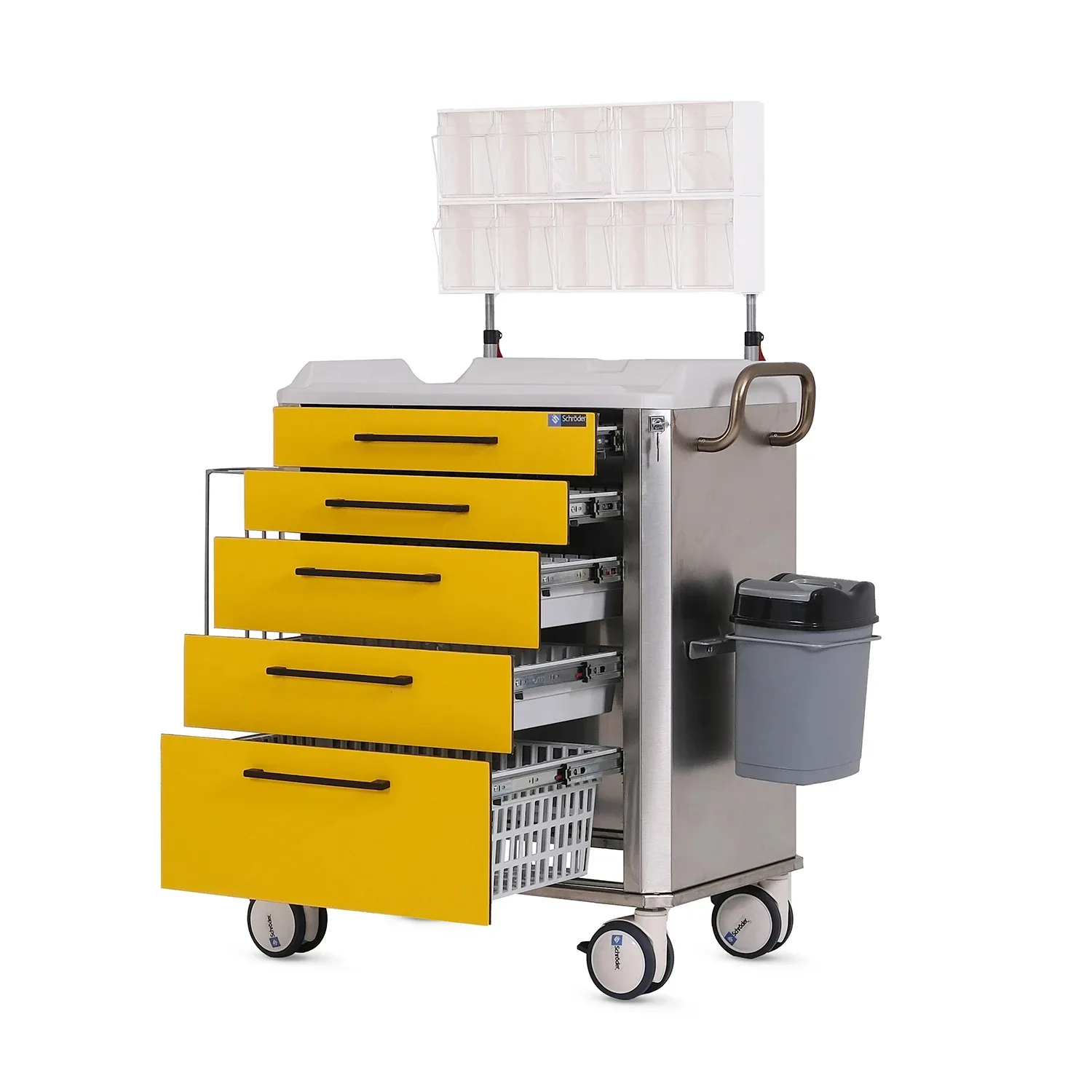 Stainless Steel Anesthesia Cart VOGN SS-AC