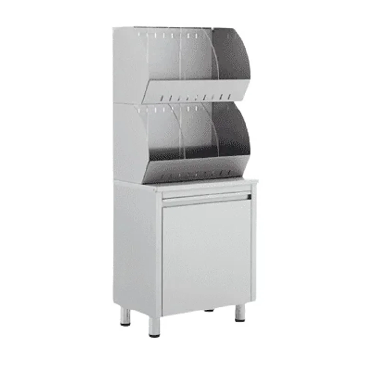 Stainless Steel Surgical Cap, Bonnet and Mask Cabinet CMBC 01