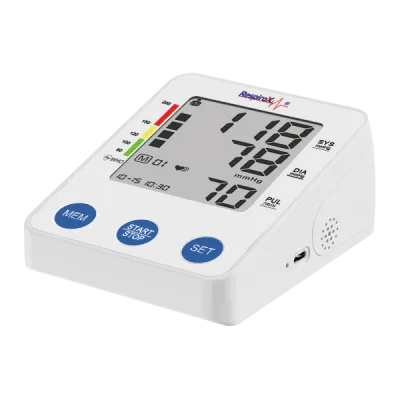 Respirox AXD-806 Turkish-Speaking Upper Arm Blood Pressure Monitor with LCD Display and Adapter