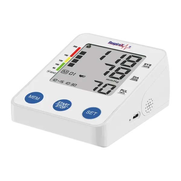 Respirox AXD-806 Turkish-Speaking Upper Arm Blood Pressure Monitor with LCD Display and Adapter
