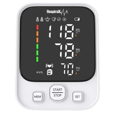 Respirox AXD-809 Turkish-Speaking Upper Arm Blood Pressure Monitor with LED Display