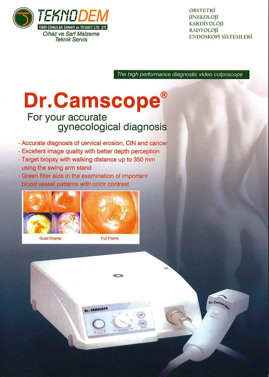 Video Kolposkop Dr. Camscope DCSM-102 / DCS PRO102