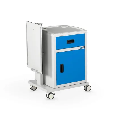 Metal Bedside Cabinet with Meal Table BSOB 124